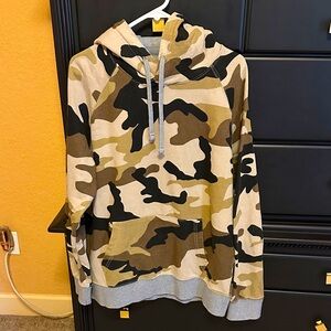 American Eagle Outfitters Camouflage Hoodie